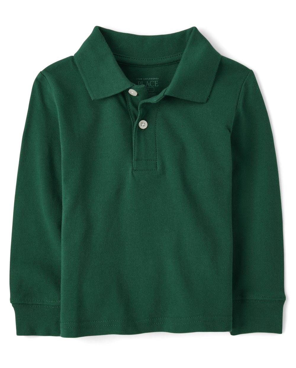 s Baby And Toddler Boys Uniform Long Sleeve Pique Polo - Green - The Children's Place
s Baby And Toddler Boys Uniform Long Sleeve Pique Polo - Green - The Children's Place