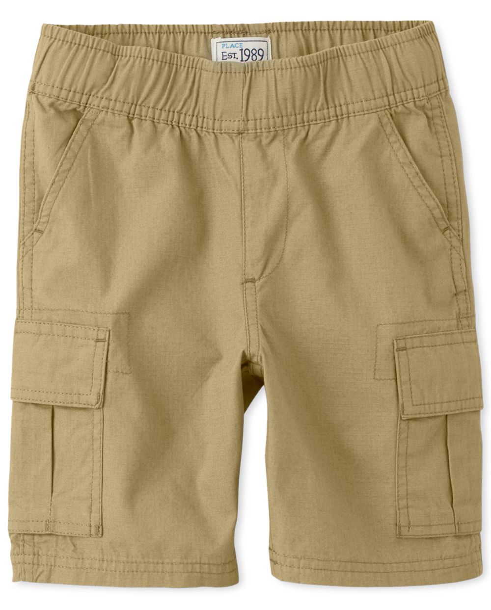 Boys Boys Uniform Pull On Cargo Shorts - Tan - The Children's Place