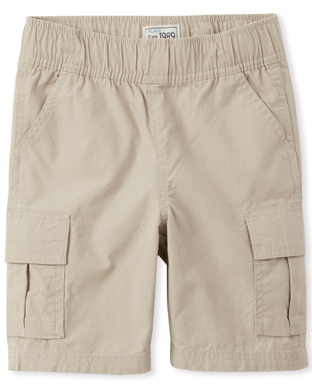 Boys Boys Uniform Pull On Cargo Shorts - Tan - The Children's Place