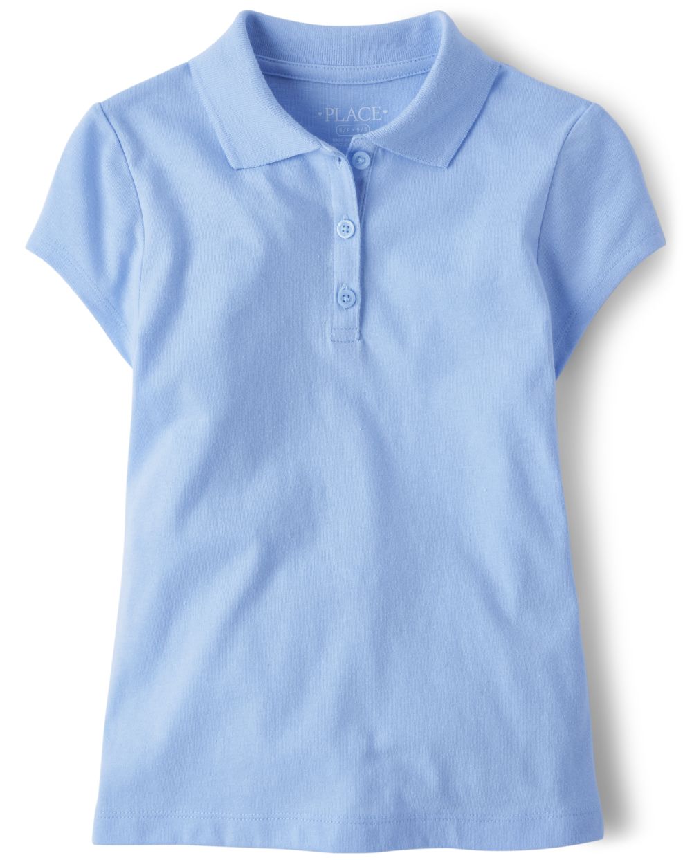 s Uniform Soft Jersey Polo - Blue - The Children's Place