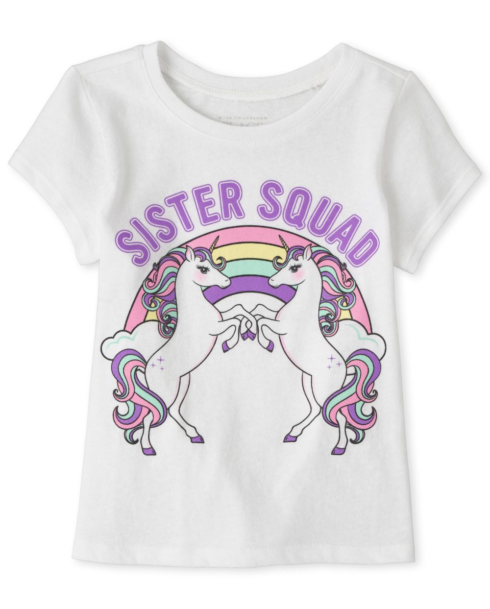s Baby And Toddler Sister Squad Unicorn Graphic Tee - White T-Shirt - The Children's Place
s Baby And Toddler Sister Squad Unicorn Graphic Tee - White T-Shirt - The Children's Place