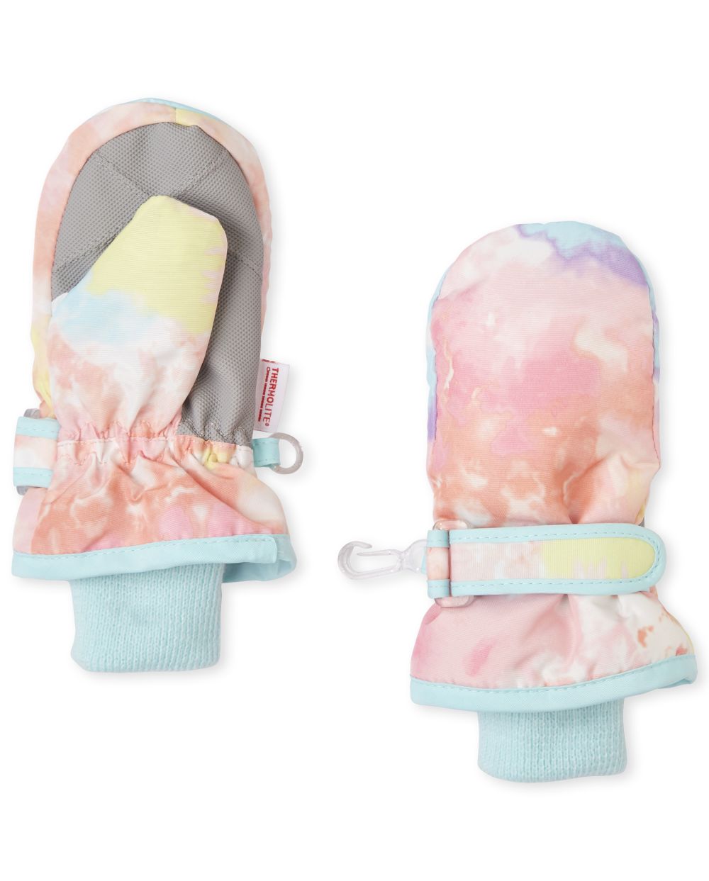 s Toddler Tie Dye Ski Mittens - Multi - The Children's Place