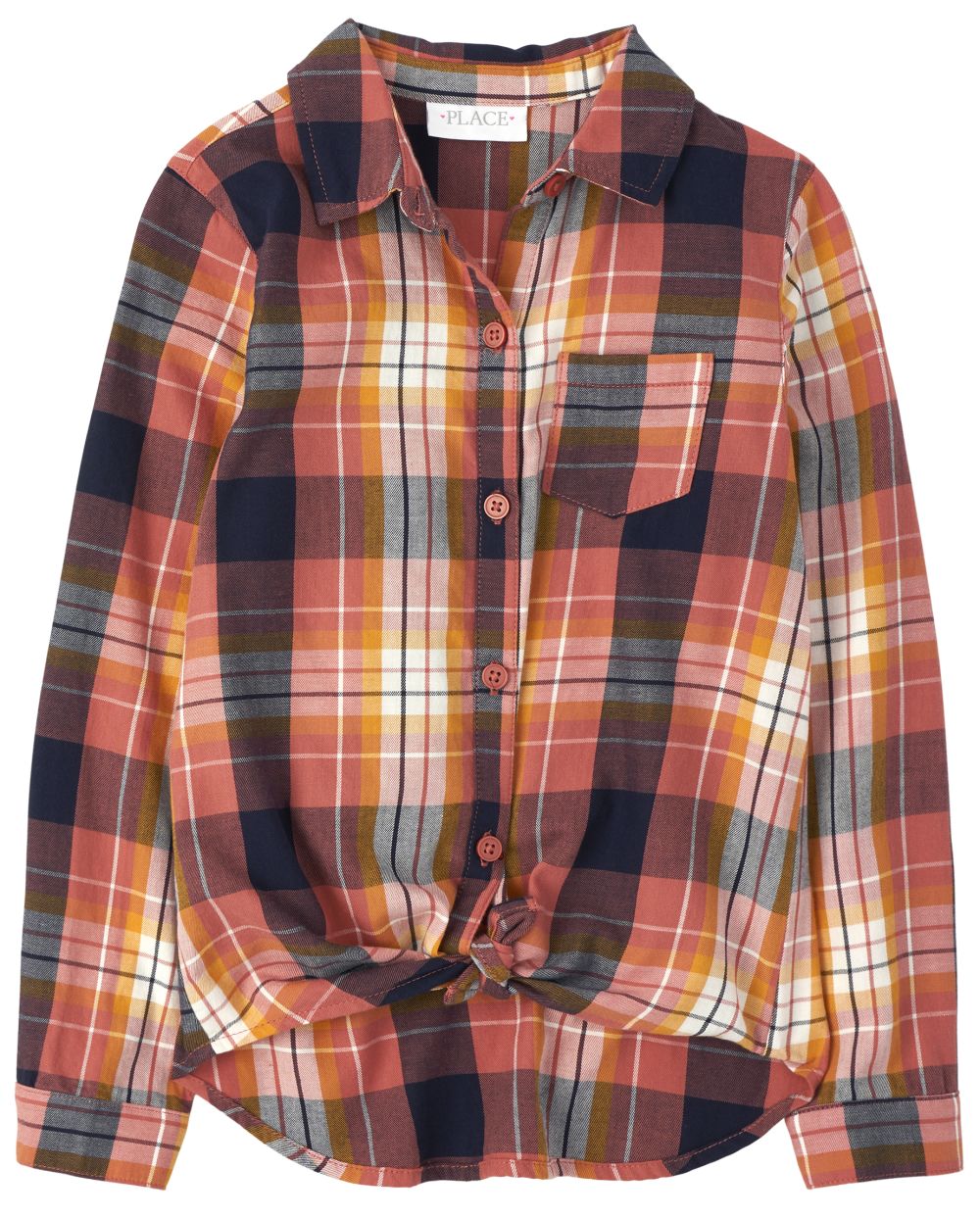 Girls Mommy And Me Plaid Matching Tie Front Button Down Shirt - Red - The Children's Place
Girls Mommy And Me Plaid Matching Tie Front Button Down Shirt - Red - The Children's Place