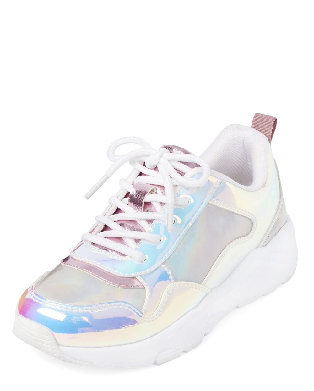 s Holographic Running Sneakers - Multi - The Children's Place