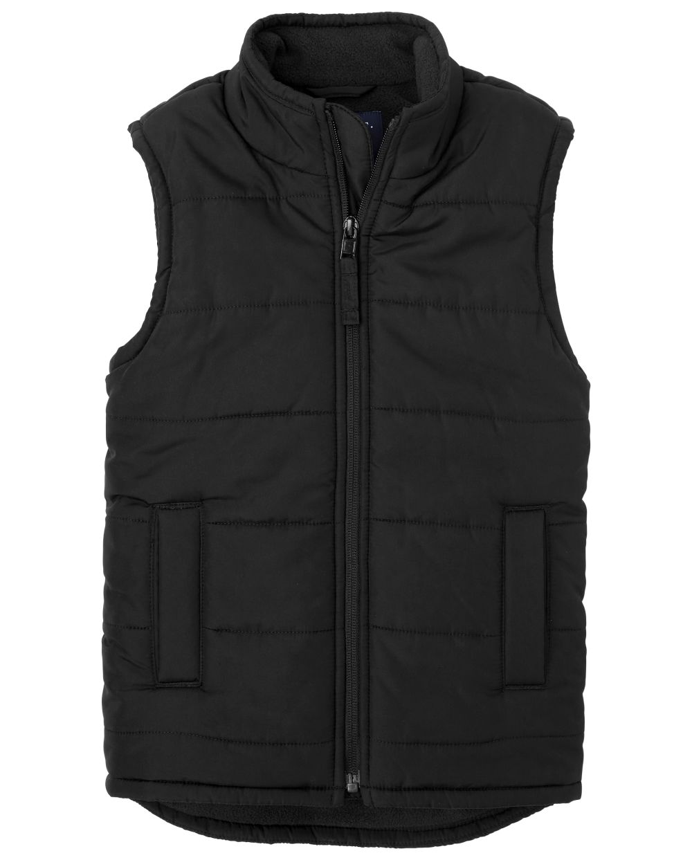 Boys Boys Puffer Vest - Black - The Children's Place