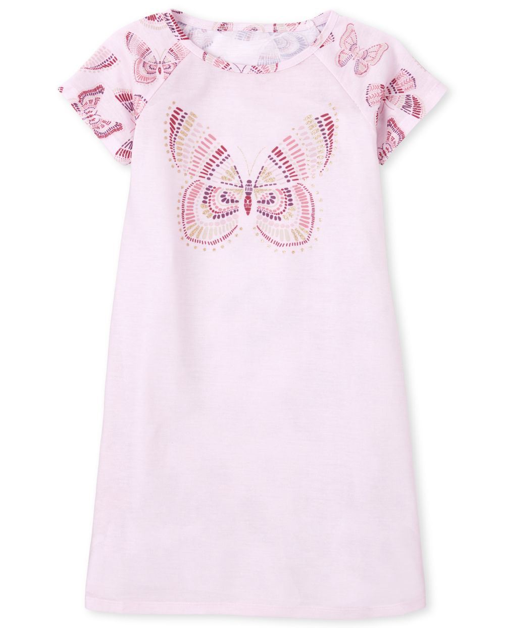 Girls Butterfly Nightgown - Pink - The Children's Place