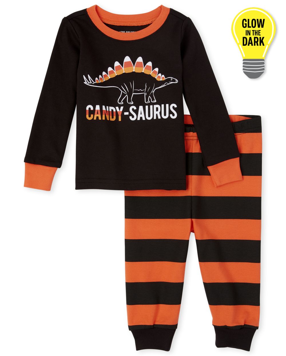 s Unisex Baby And Toddler Matching Family Halloween Glow Candy-Saurus Snug Fit Cotton Pajamas - Black - The Children's Place
s Unisex Baby And Toddler Matching Family Halloween Glow Candy-Saurus Snug Fit Cotton Pajamas - Black - The Children's Place