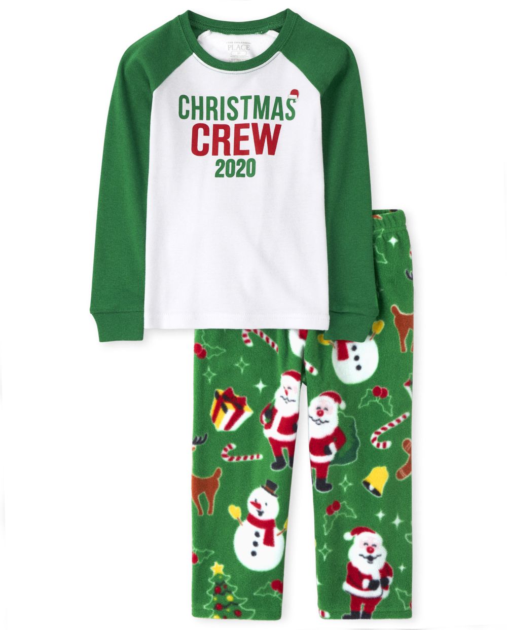 s Unisex Baby And Toddler Matching Family Christmas Crew Snug Fit Cotton And Fleece Pajamas - Green - The Children's Place
s Unisex Baby And Toddler Matching Family Christmas Crew Snug Fit Cotton And Fleece Pajamas - Green - The Children's Place