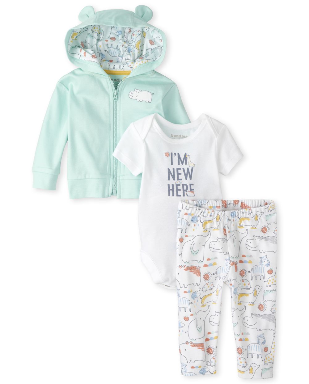 s Unisex Baby Doodle Animals 3-Piece Take Me Home Set - Green - The Children's Place
s Unisex Baby Doodle Animals 3-Piece Take Me Home Set - Green - The Children's Place