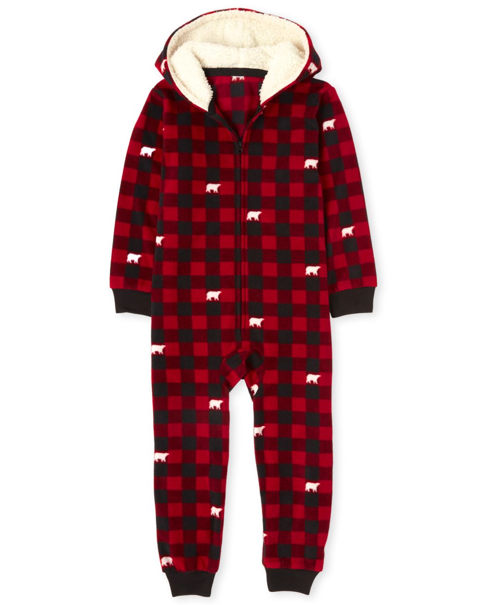 s Unisex Kids Matching Family Bear Buffalo Plaid Fleece One Piece Pajamas - Red - The Children's Place
s Unisex Kids Matching Family Bear Buffalo Plaid Fleece One Piece Pajamas - Red - The Children's Place