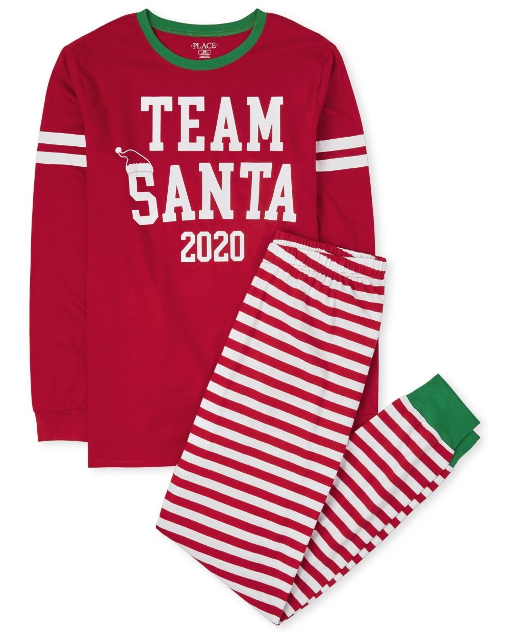 s Unisex Adult Matching Family Team Santa Cotton Pajamas - Red - The Children's Place
s Unisex Adult Matching Family Team Santa Cotton Pajamas - Red - The Children's Place