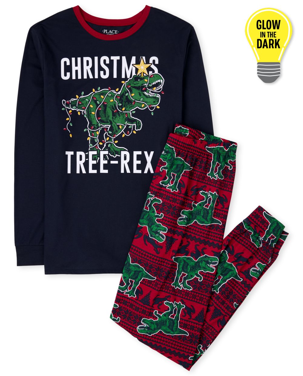Mens Dad And Me Glow Christmas Tree-Rex Cotton Pajamas - Red - The Children' Place
Mens Dad And Me Glow Christmas Tree-Rex Cotton Pajamas - Red - The Children' Place