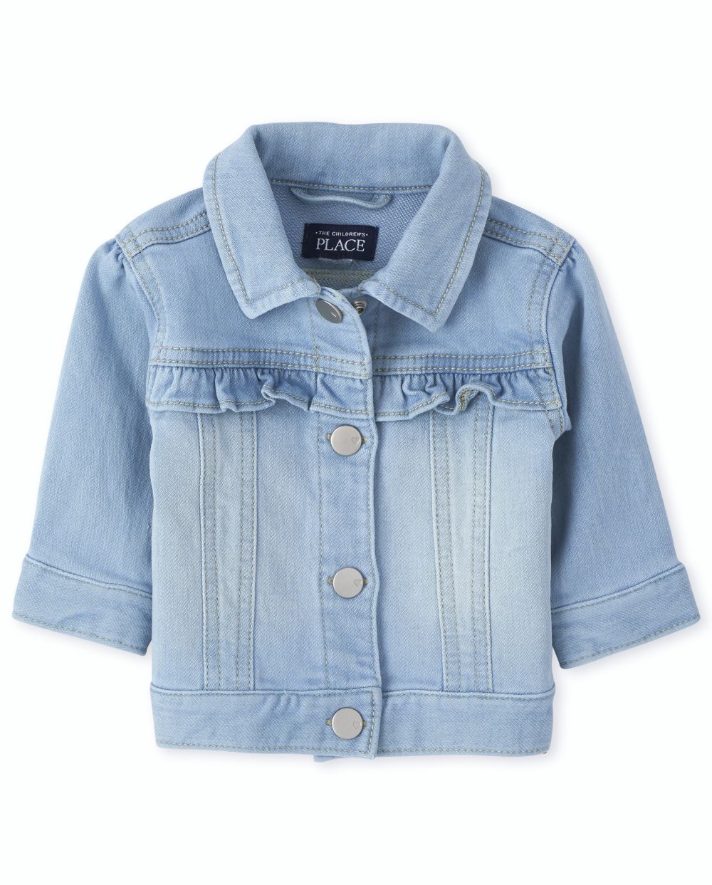 s Baby Ruffle Denim Jacket - The Children's Place
