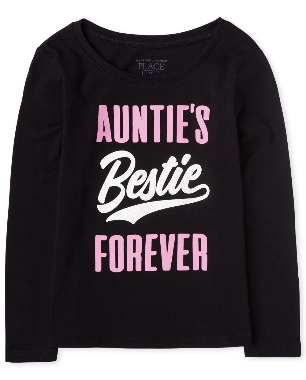 s Toddler Auntie's Bestie Graphic Tee - Black T-Shirt - The Children's Place
s Toddler Auntie's Bestie Graphic Tee - Black T-Shirt - The Children's Place