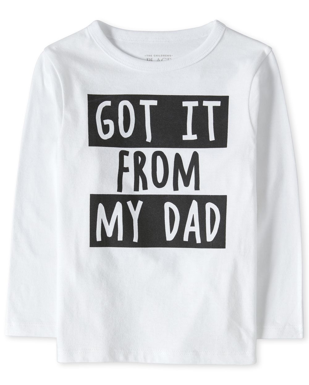 s Baby And Toddler Boys From My Dad Graphic Tee - White T-Shirt - The Children's Place
s Baby And Toddler Boys From My Dad Graphic Tee - White T-Shirt - The Children's Place