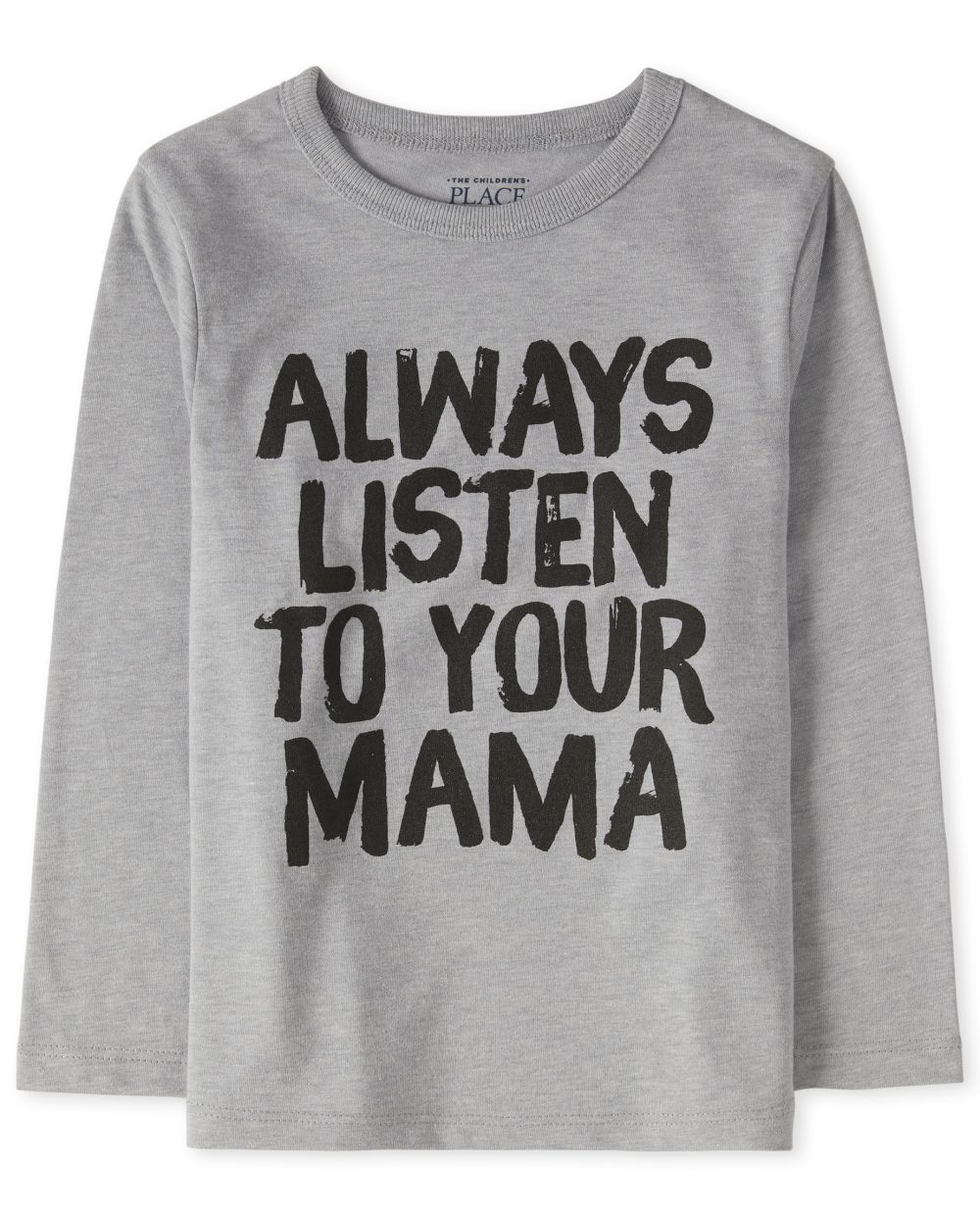 s Baby And Toddler Boys Listen To Mama Graphic Tee - Gray T-Shirt - The Children's Place
s Baby And Toddler Boys Listen To Mama Graphic Tee - Gray T-Shirt - The Children's Place