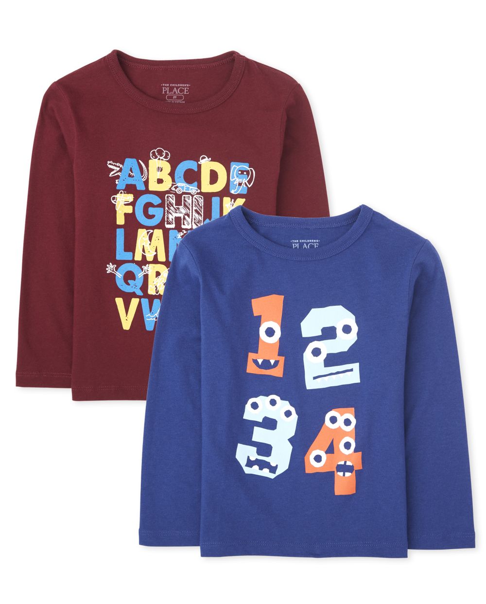 s Baby And Toddler Boys Abc 123 Graphic Tee 2-Pack - Multi T-Shirt - The Children's Place
s Baby And Toddler Boys Abc 123 Graphic Tee 2-Pack - Multi T-Shirt - The Children's Place