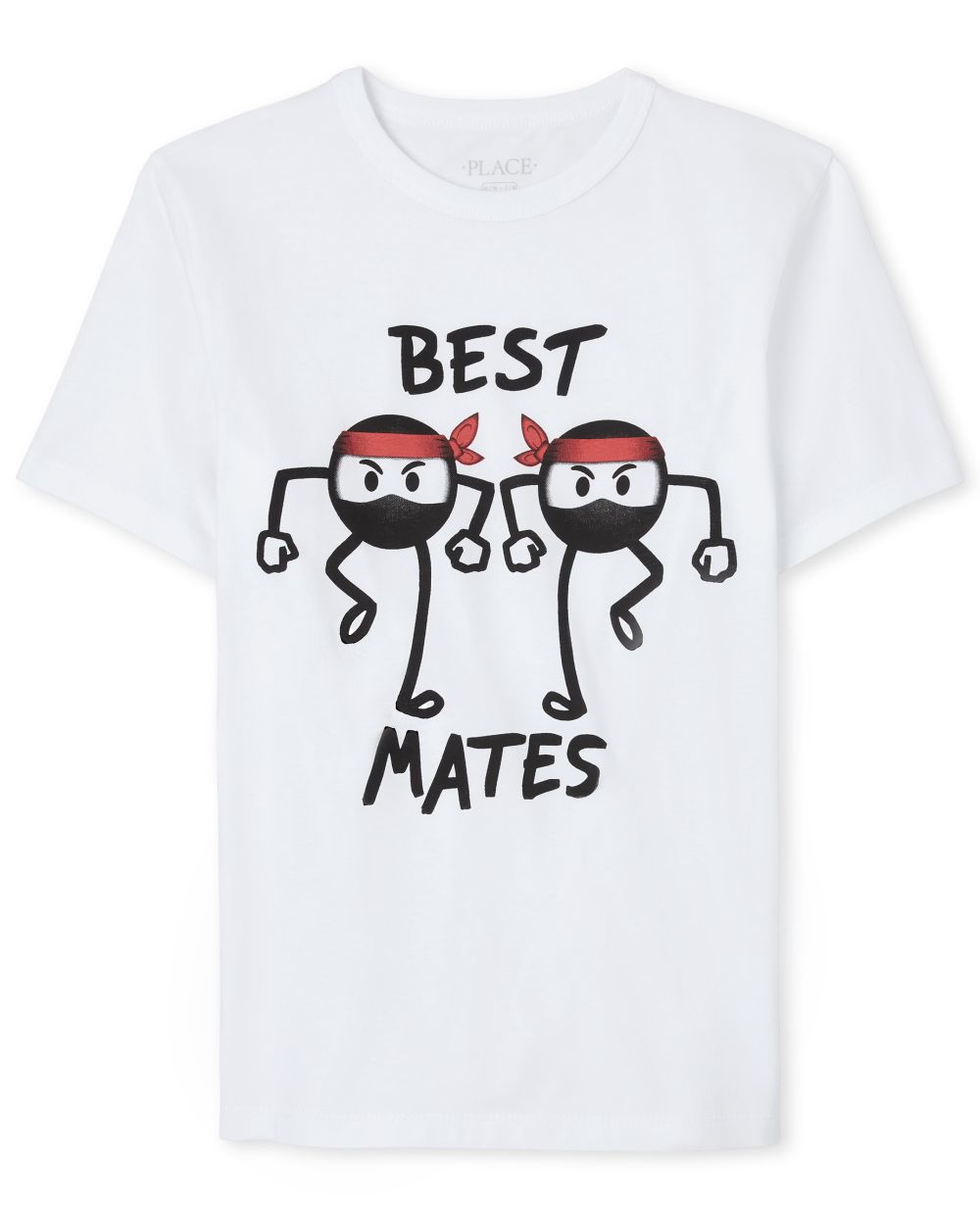 Boys Boys Best Mates Ninjas Graphic Tee - White T-Shirt - The Children's Place
Boys Boys Best Mates Ninjas Graphic Tee - White T-Shirt - The Children's Place