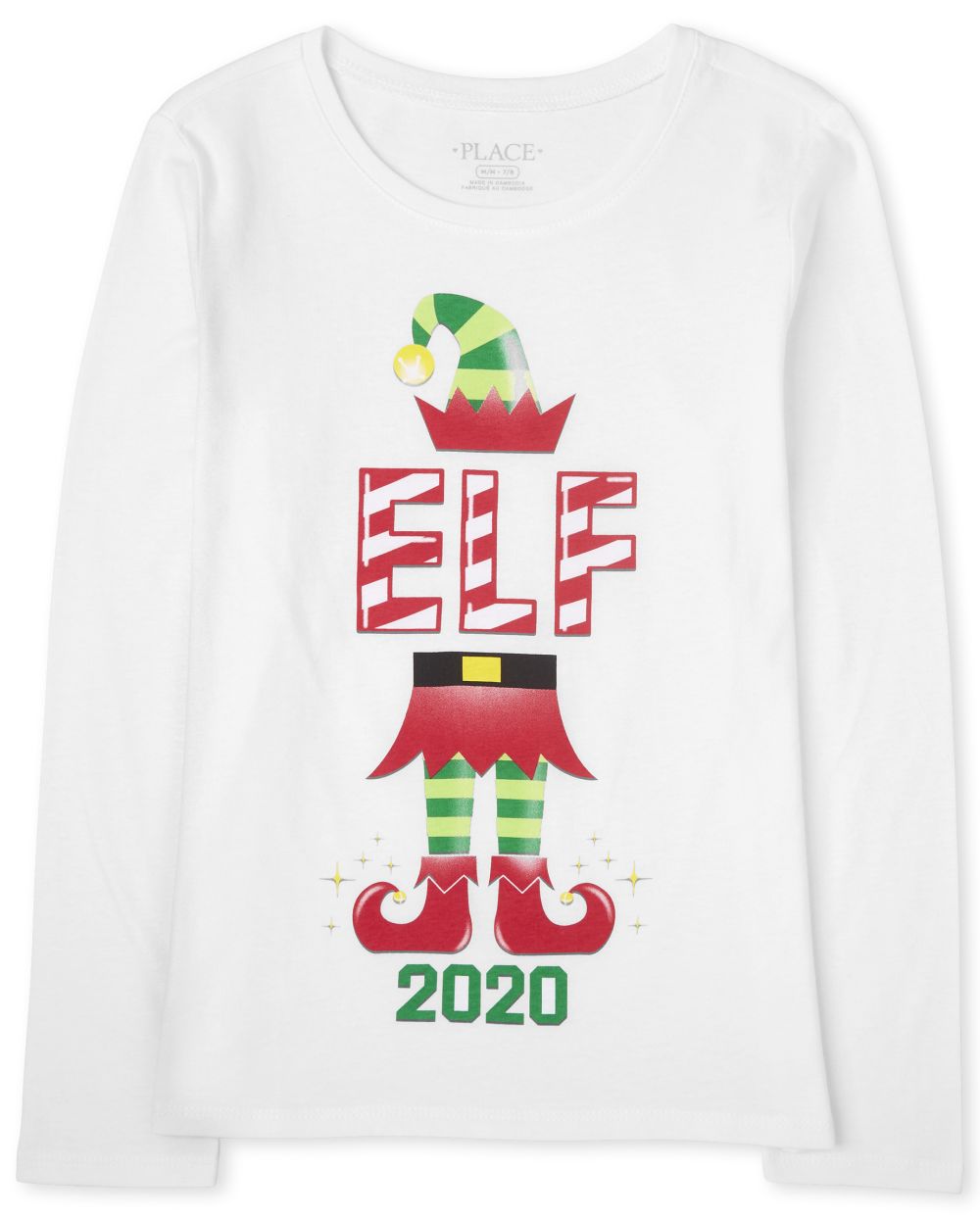 Girls Matching Family Christmas Elf Graphic Tee - White T-Shirt - The Children's Place
Girls Matching Family Christmas Elf Graphic Tee - White T-Shirt - The Children's Place