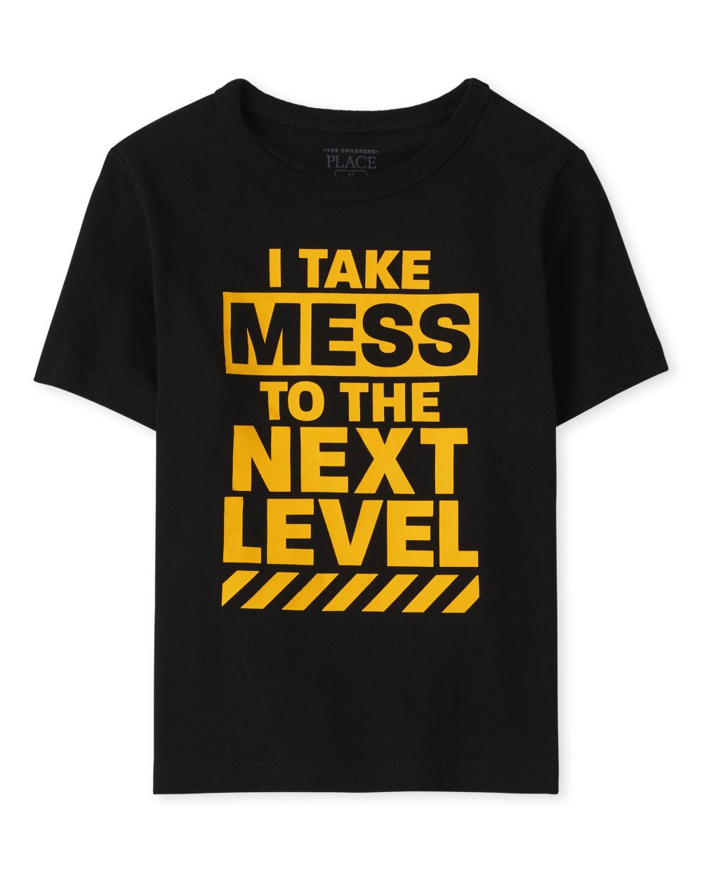 s Baby And Toddler Boys Mess Graphic Tee - Black T-Shirt - The Children's Place
s Baby And Toddler Boys Mess Graphic Tee - Black T-Shirt - The Children's Place