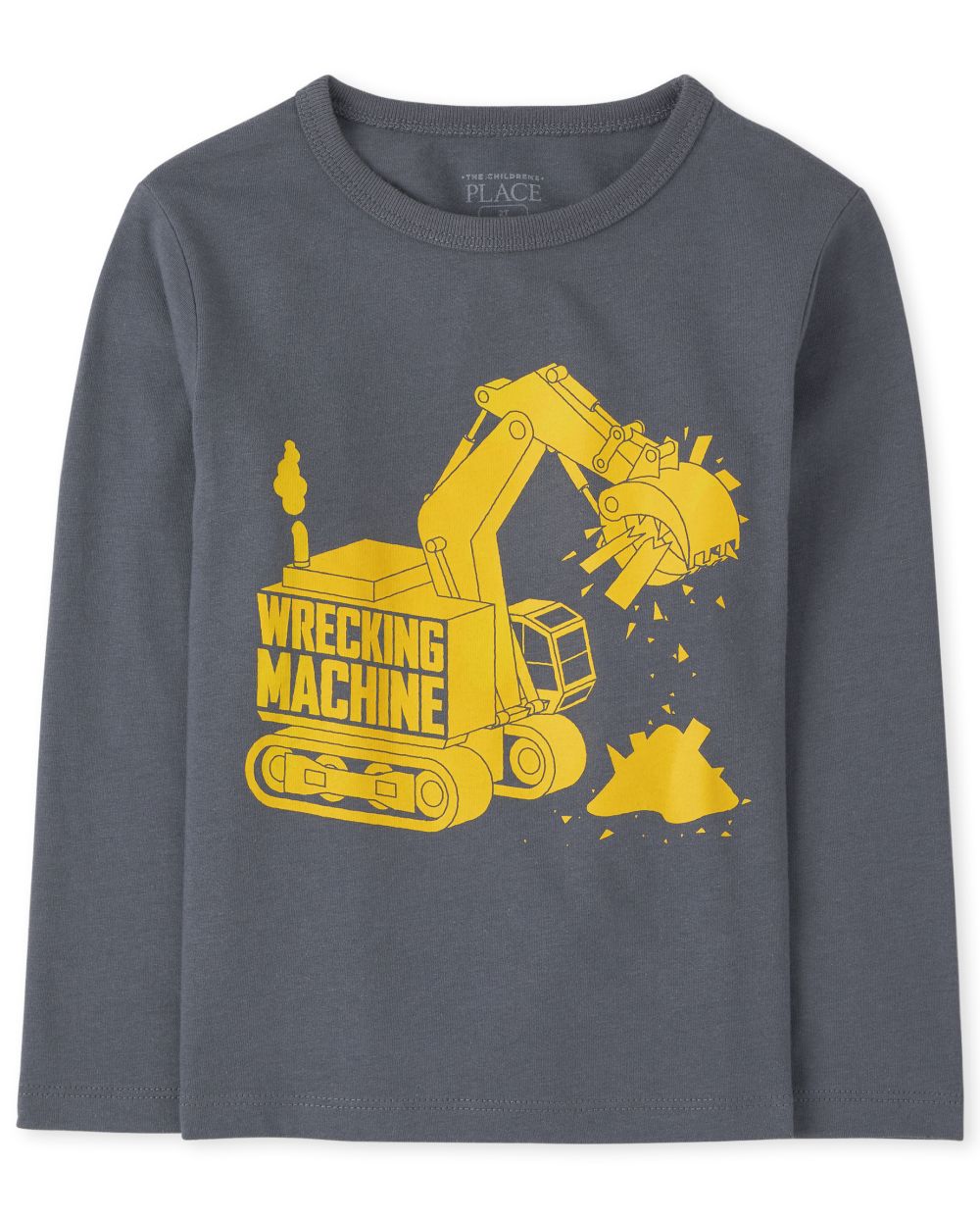 s Baby And Toddler Boys Wrecking Machine Graphic Tee - Gray T-Shirt - The Children's Place
s Baby And Toddler Boys Wrecking Machine Graphic Tee - Gray T-Shirt - The Children's Place
