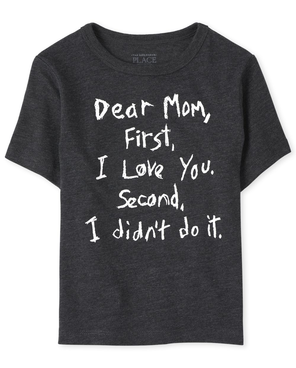 s Baby And Toddler Boys Dear Mom Graphic Tee - Black T-Shirt - The Children's Place
s Baby And Toddler Boys Dear Mom Graphic Tee - Black T-Shirt - The Children's Place