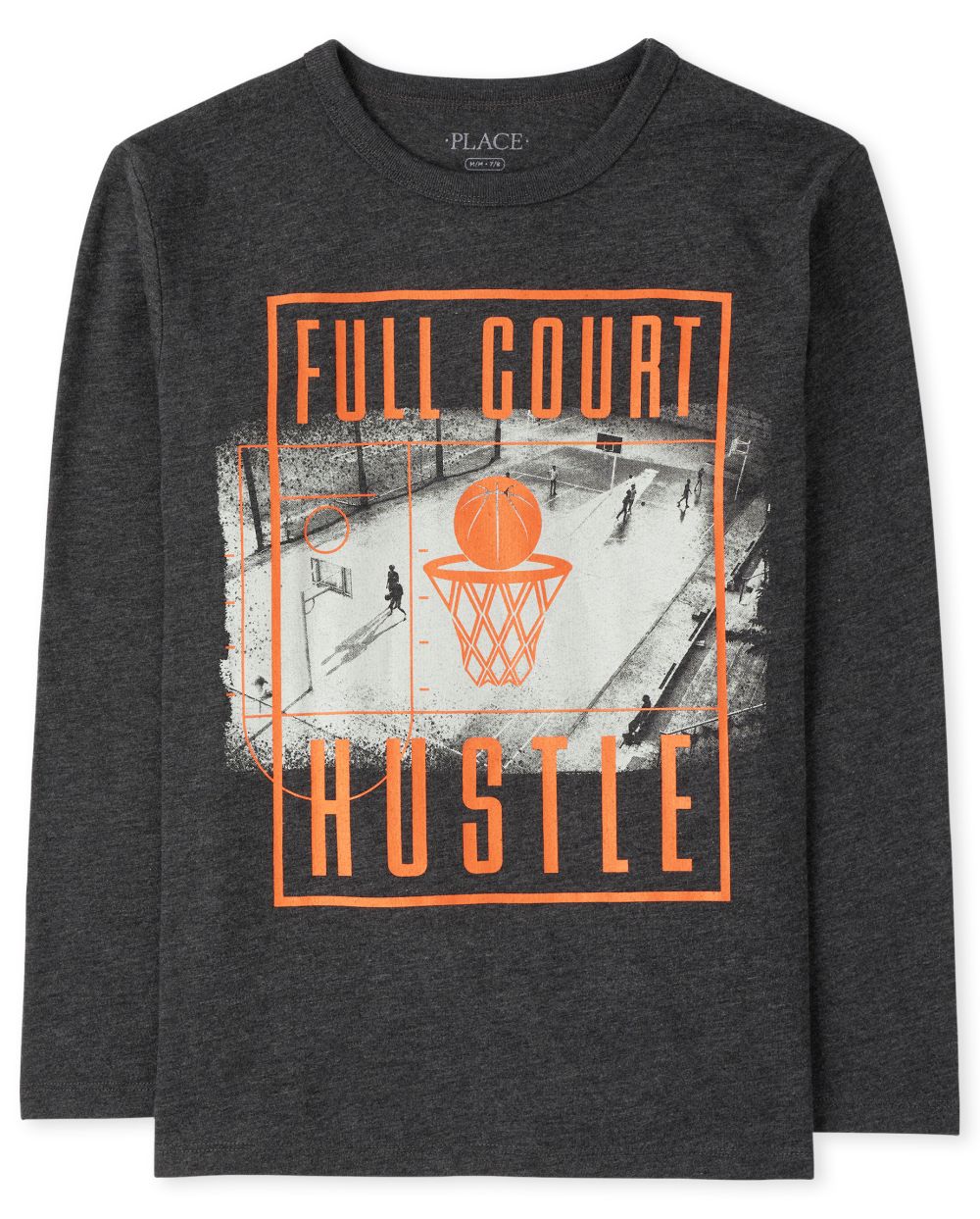 Boys Boys Basketball Hustle Graphic Tee - Black T-Shirt - The Children's Place
Boys Boys Basketball Hustle Graphic Tee - Black T-Shirt - The Children's Place