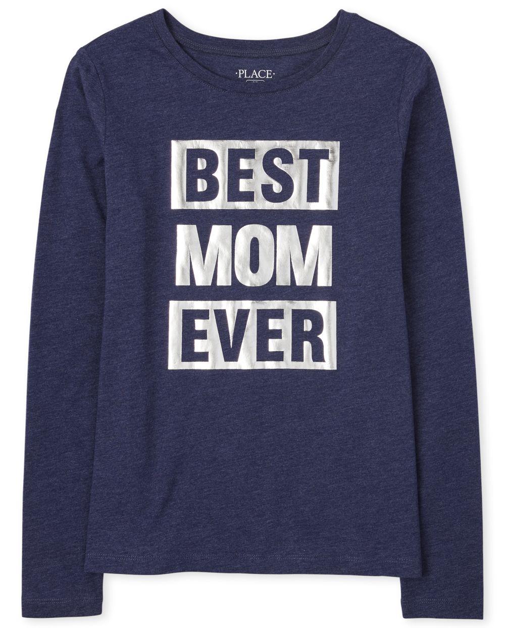 Womens Matching Family Foil Best Ever Graphic Tee - Blue T-Shirt - The Children' Place
Womens Matching Family Foil Best Ever Graphic Tee - Blue T-Shirt - The Children' Place