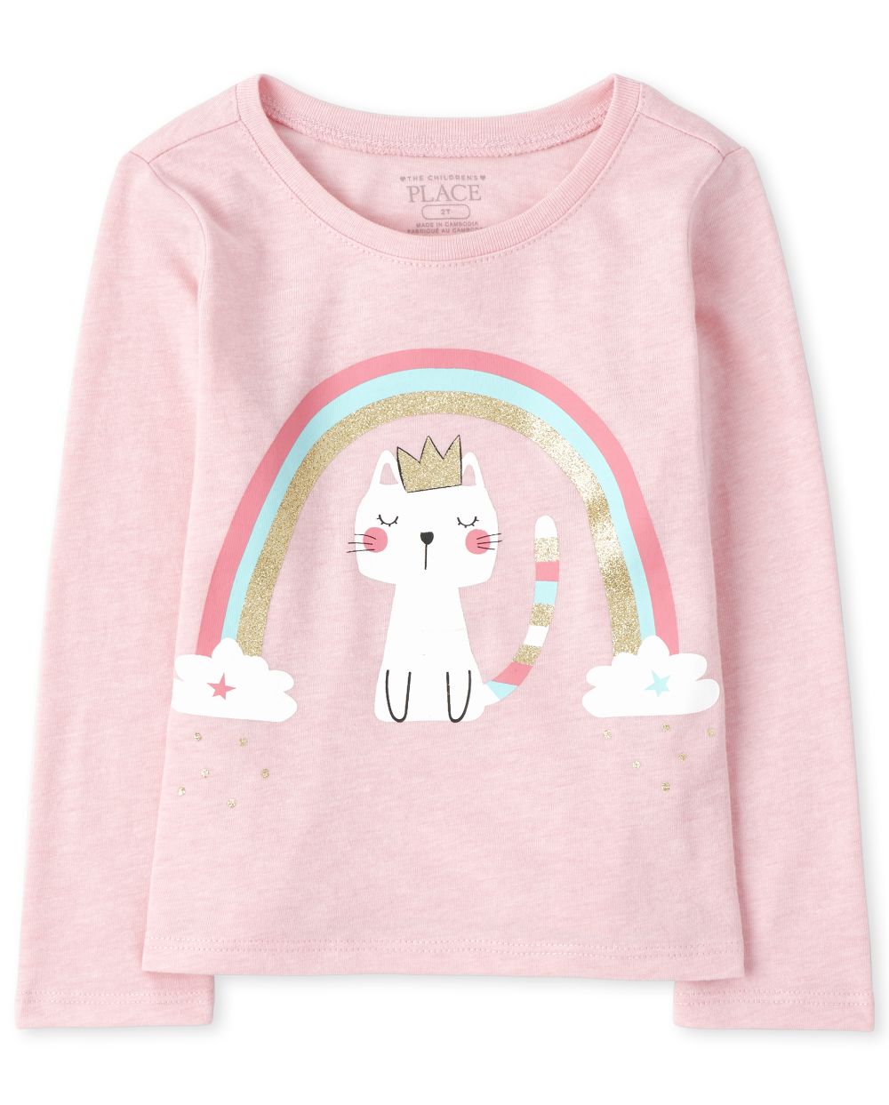 s Baby And Toddler Rainbow Cat Graphic Tee - Pink T-Shirt - The Children's Place
s Baby And Toddler Rainbow Cat Graphic Tee - Pink T-Shirt - The Children's Place