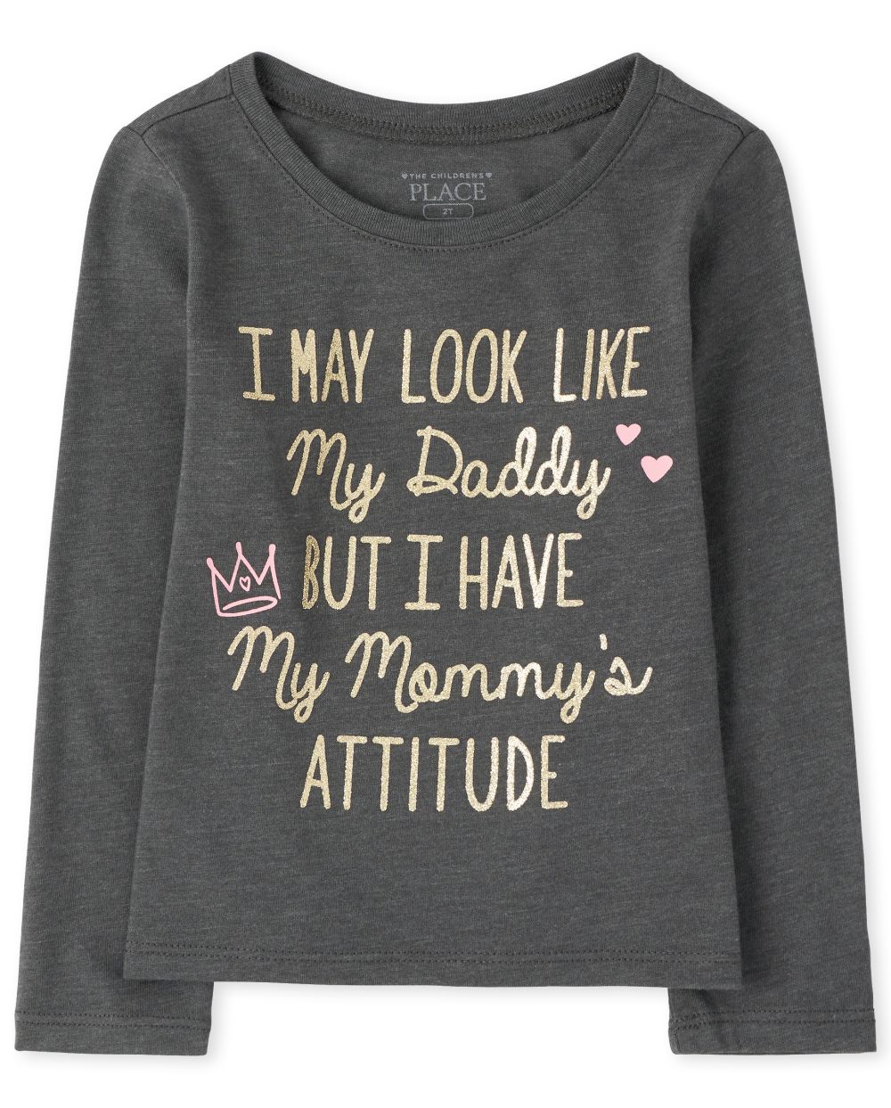 s Baby And Toddler Mommy And Daddy Graphic Tee - Gray T-Shirt - The Children's Place
s Baby And Toddler Mommy And Daddy Graphic Tee - Gray T-Shirt - The Children's Place
