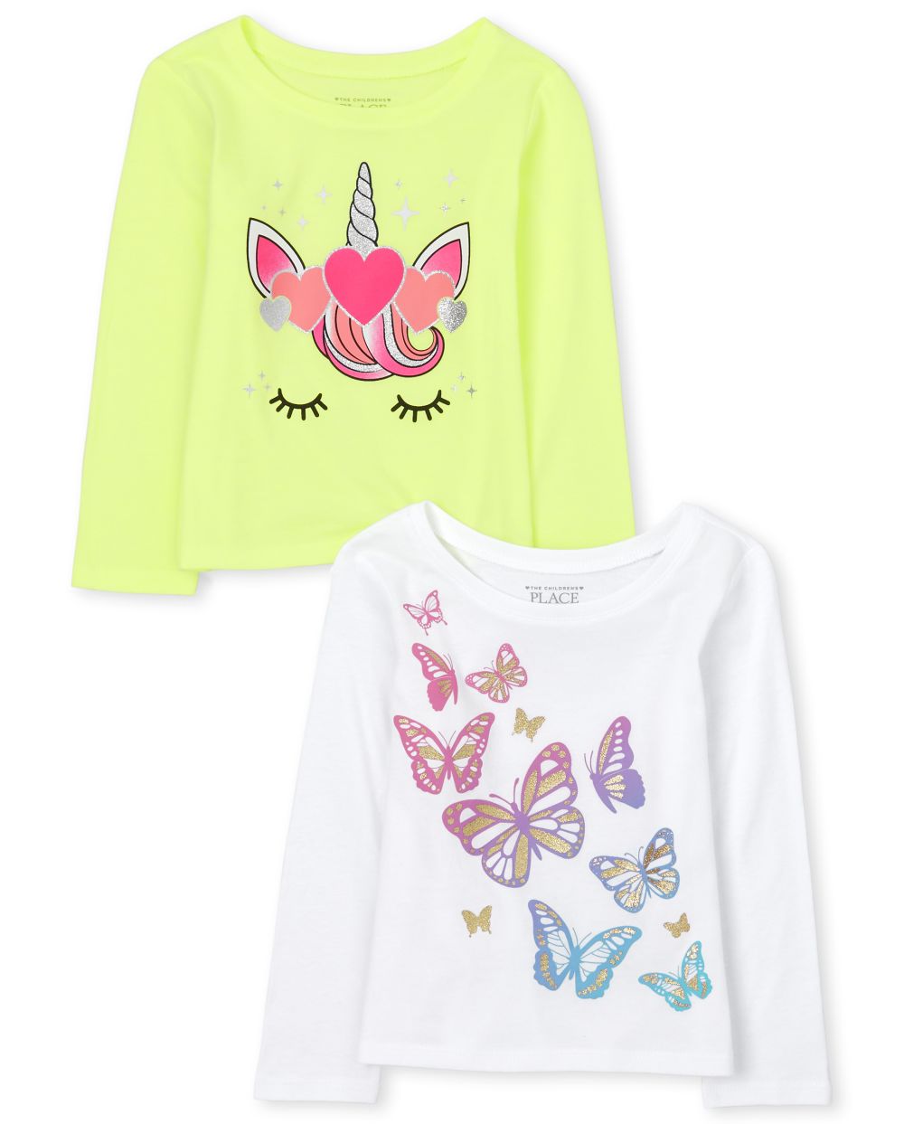s Baby And Toddler Unicorn Butterfly Graphic Tee 2-Pack - Multi T-Shirt - The Children's Place
s Baby And Toddler Unicorn Butterfly Graphic Tee 2-Pack - Multi T-Shirt - The Children's Place