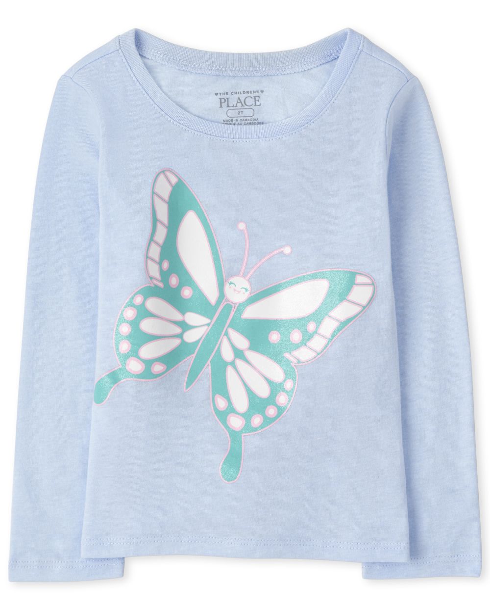 s Baby And Toddler Butterfly Graphic Tee - Blue T-Shirt - The Children's Place
s Baby And Toddler Butterfly Graphic Tee - Blue T-Shirt - The Children's Place