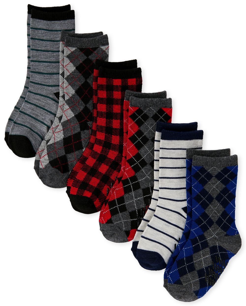 s Toddler Boys Argyle Dressy Crew Socks 6-Pack - Multi - The Children's Place
s Toddler Boys Argyle Dressy Crew Socks 6-Pack - Multi - The Children's Place