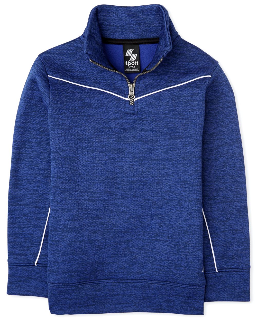Boys Boys Active Mesh Striped Half Zip Mock Neck Pullover - Blue - The Children's Place
Boys Boys Active Mesh Striped Half Zip Mock Neck Pullover - Blue - The Children's Place