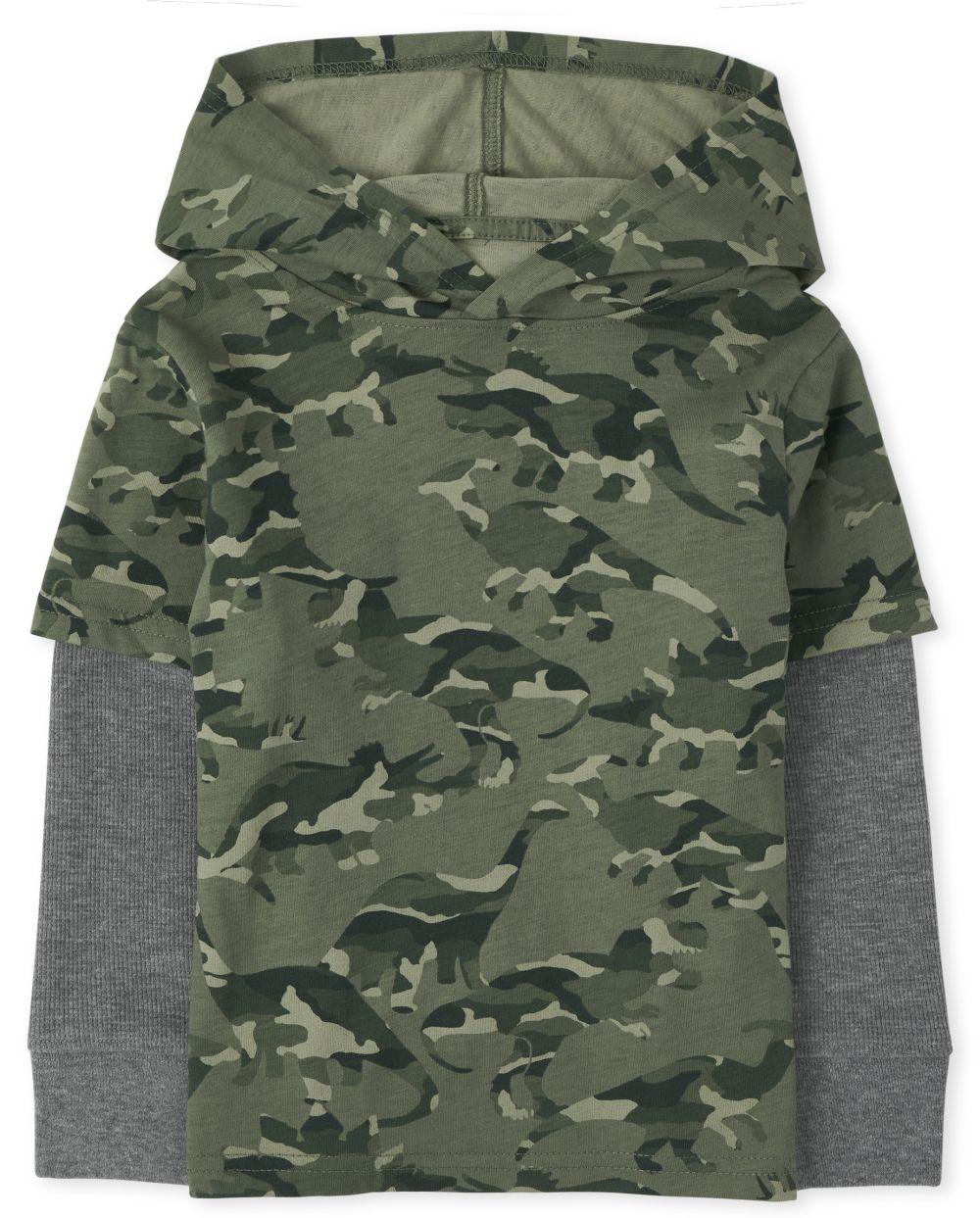 s Toddler Boys Camo Dino 2 In 1 Hoodie Top - Green - The Children's Place
s Toddler Boys Camo Dino 2 In 1 Hoodie Top - Green - The Children's Place
