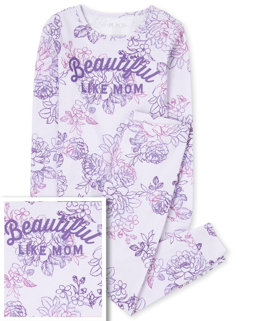 Girls Mommy And Me Beautiful Matching Snug Fit Cotton Pajamas - Purple - The Children's Place
Girls Mommy And Me Beautiful Matching Snug Fit Cotton Pajamas - Purple - The Children's Place