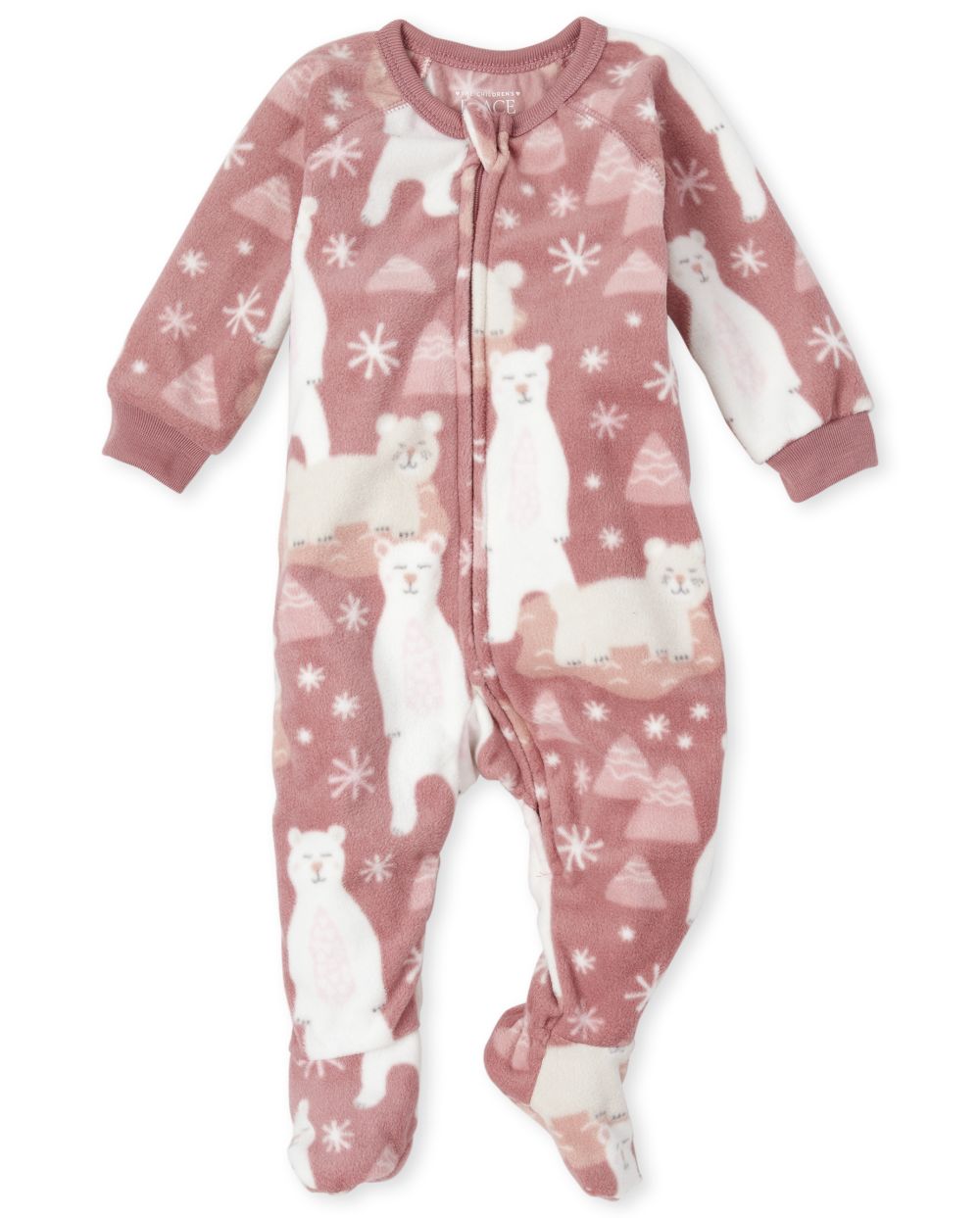 s Baby And Toddler Polar Bear Fleece One Piece Pajamas - Pink - The Children's Place
s Baby And Toddler Polar Bear Fleece One Piece Pajamas - Pink - The Children's Place