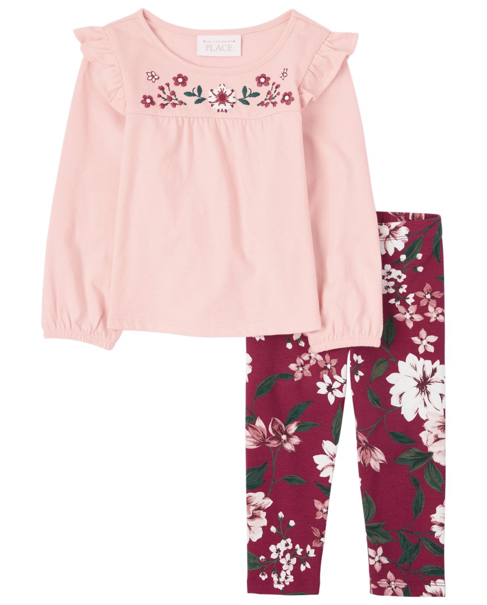 Baby Girls Toddler Puff Print Floral Outfit Set - Pink - The Children's Place
Baby Girls Toddler Puff Print Floral Outfit Set - Pink - The Children's Place