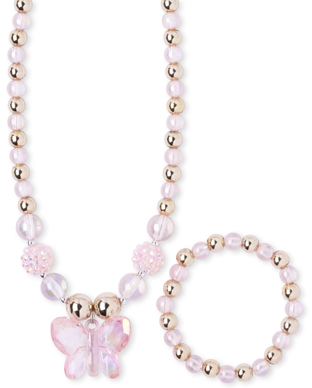 Girls Butterfly Beaded Necklace And Bracelet Set - Multi - The Children's Place
Girls Butterfly Beaded Necklace And Bracelet Set - Multi - The Children's Place