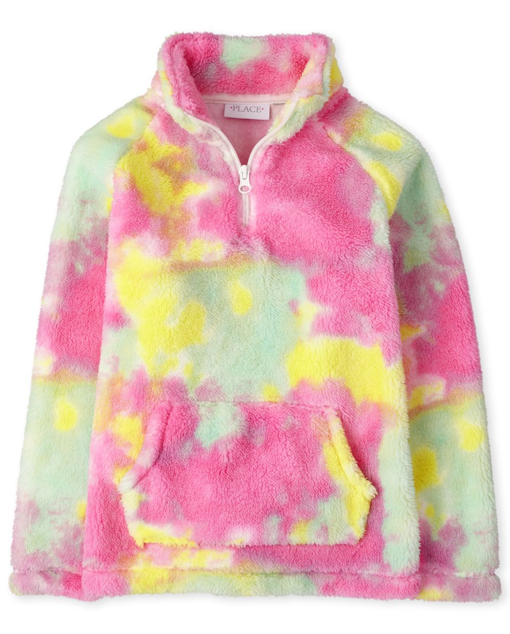 Girls Tie Dye Sherpa Half Zip Mock Neck Pullover - Pink - The Children's Place
Girls Tie Dye Sherpa Half Zip Mock Neck Pullover - Pink - The Children's Place