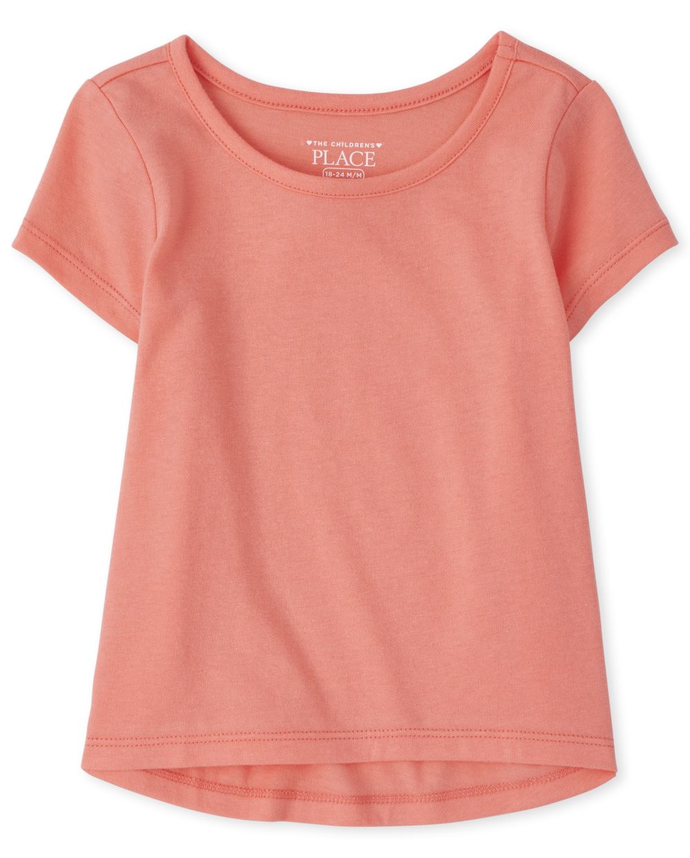 s Baby And Toddler High Low Basic Layering Tee - Orange T-Shirt - The Children's Place
s Baby And Toddler High Low Basic Layering Tee - Orange T-Shirt - The Children's Place