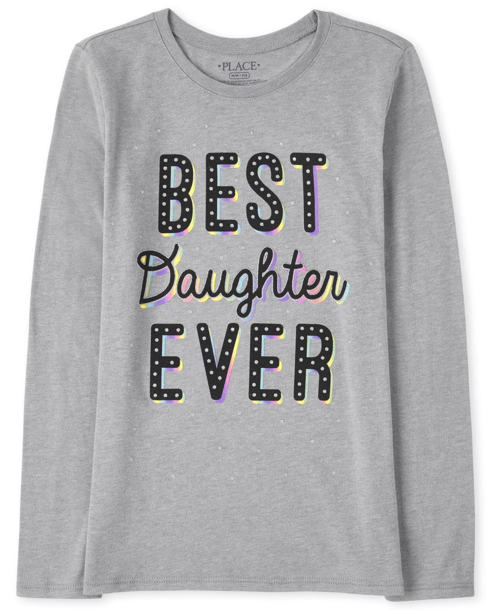 s Best Daughter Graphic Tee - Gray T-Shirt - The Children's Place