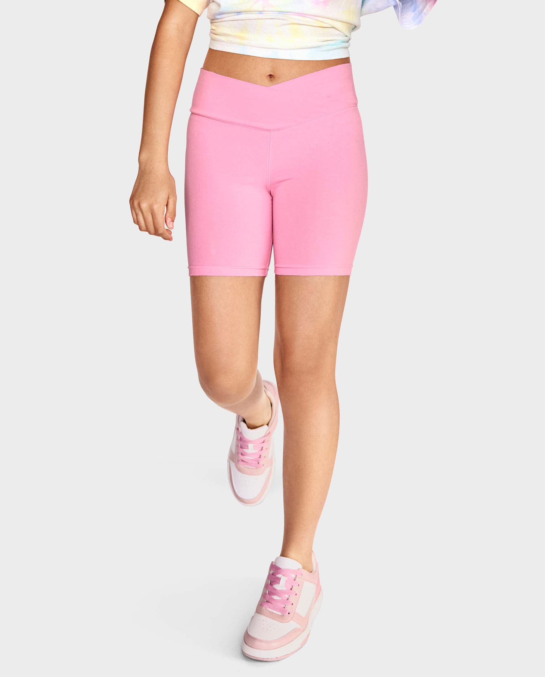 ボトムスその他 RUFFLE BIKE SHORTS PINK 3045161_1763.jpg