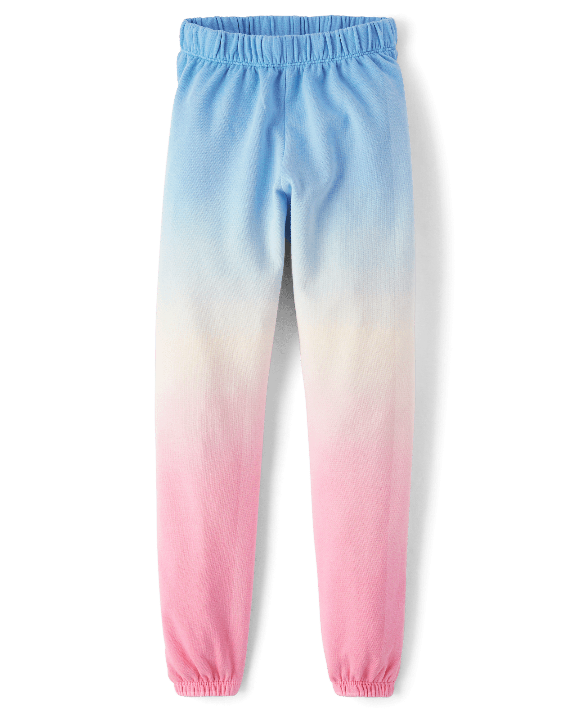 Tween Girls Active Print Fleece Jogger Pants PINK The