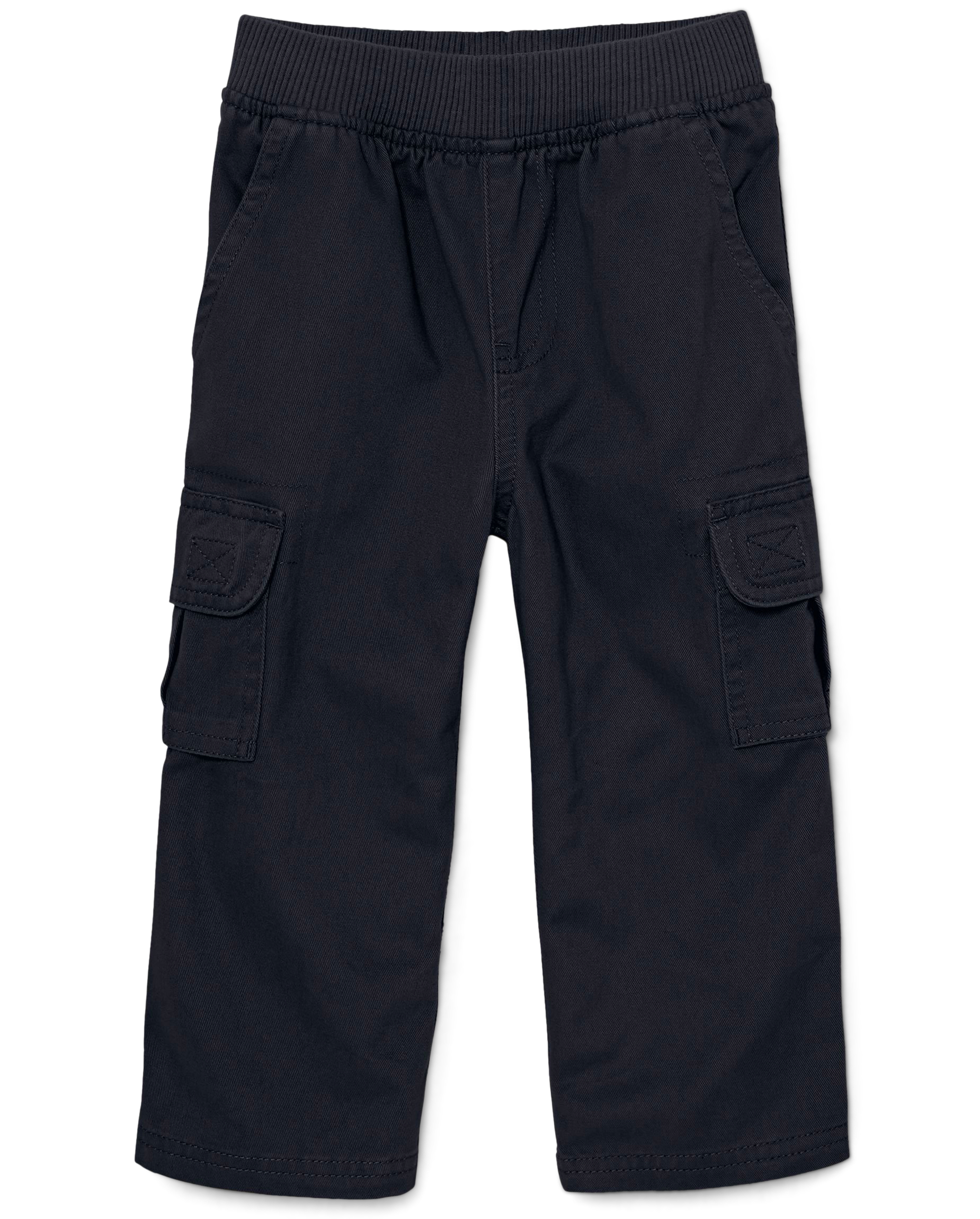 Baby And Toddler Boys Uniform Twill Woven Pull On Cargo Pants - Main Image