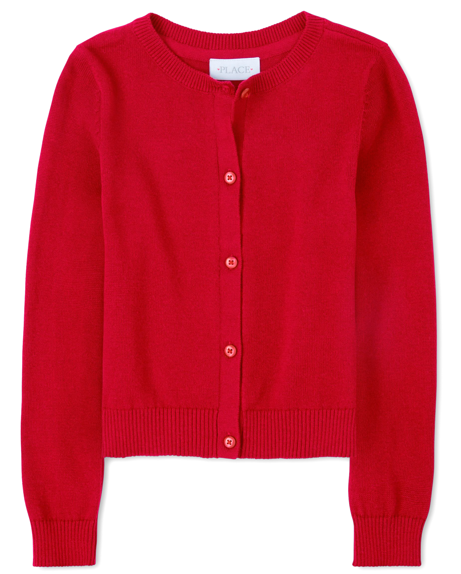 Pull Cardigan The Children's Place – Rose Fleuri – Manches Longues – Taille 10-12 Ans – Neuf Sans étiquette