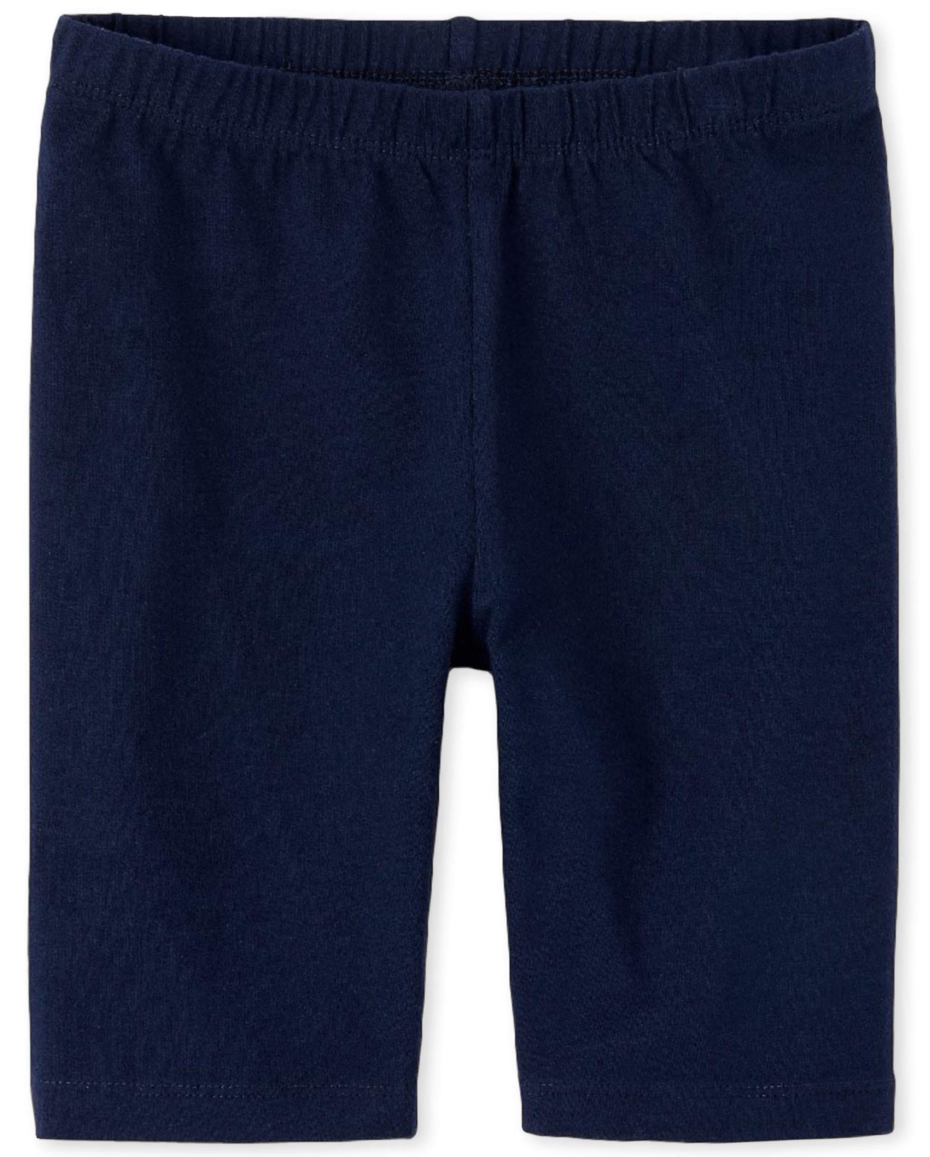 Girls Mix And Match Knit Bike Shorts - BLACK | The