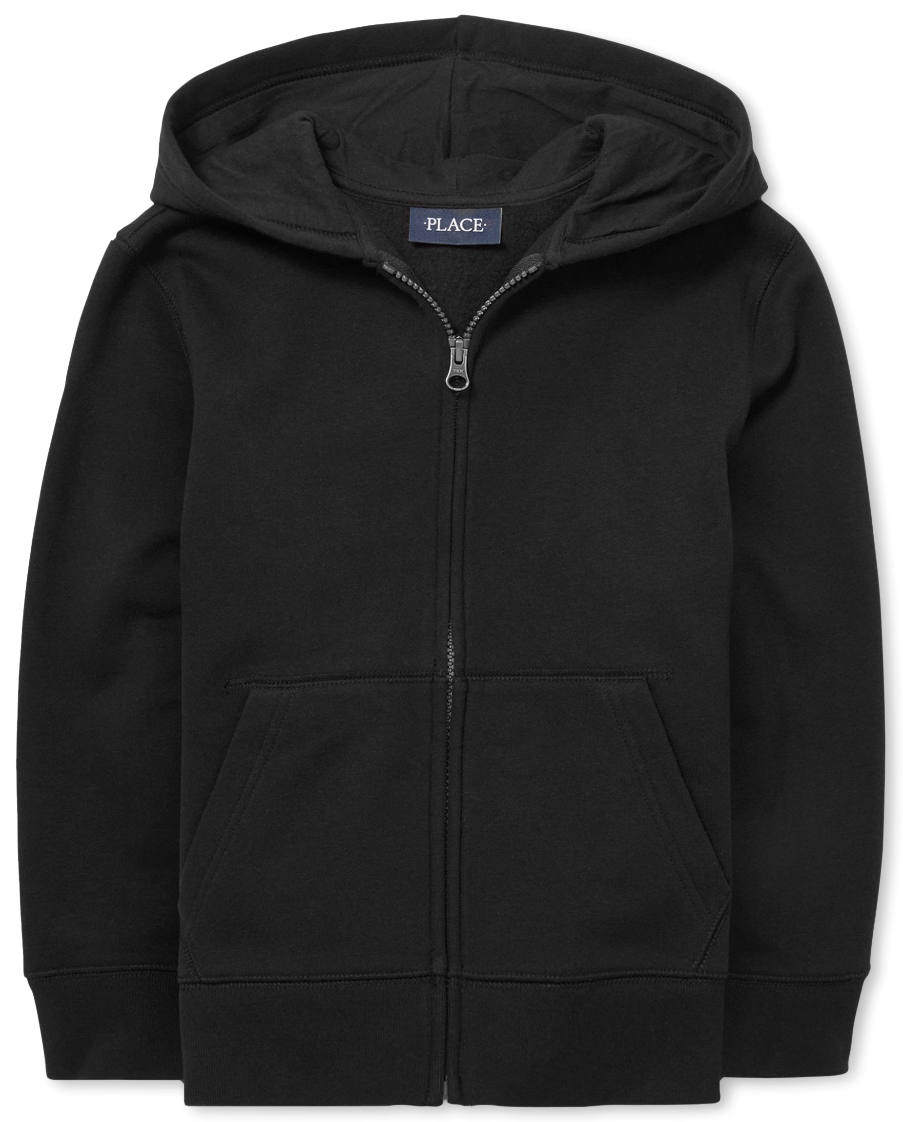 トップス Awesome boy Black zip hoodie 2045100_01.png