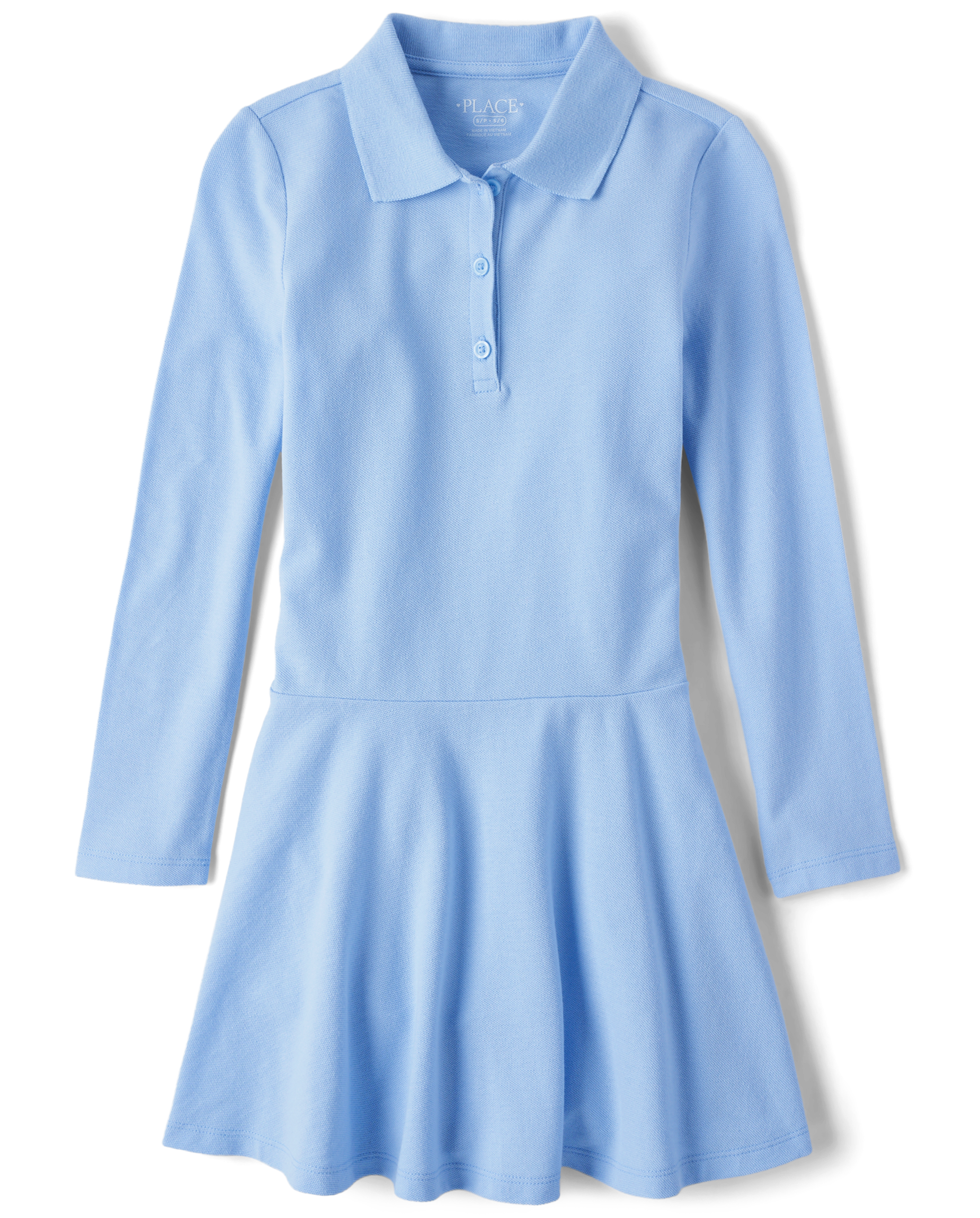 スカート COURREGES Pique polo dress Blue MINI PIQUÉ POLO DRESS - courrèges