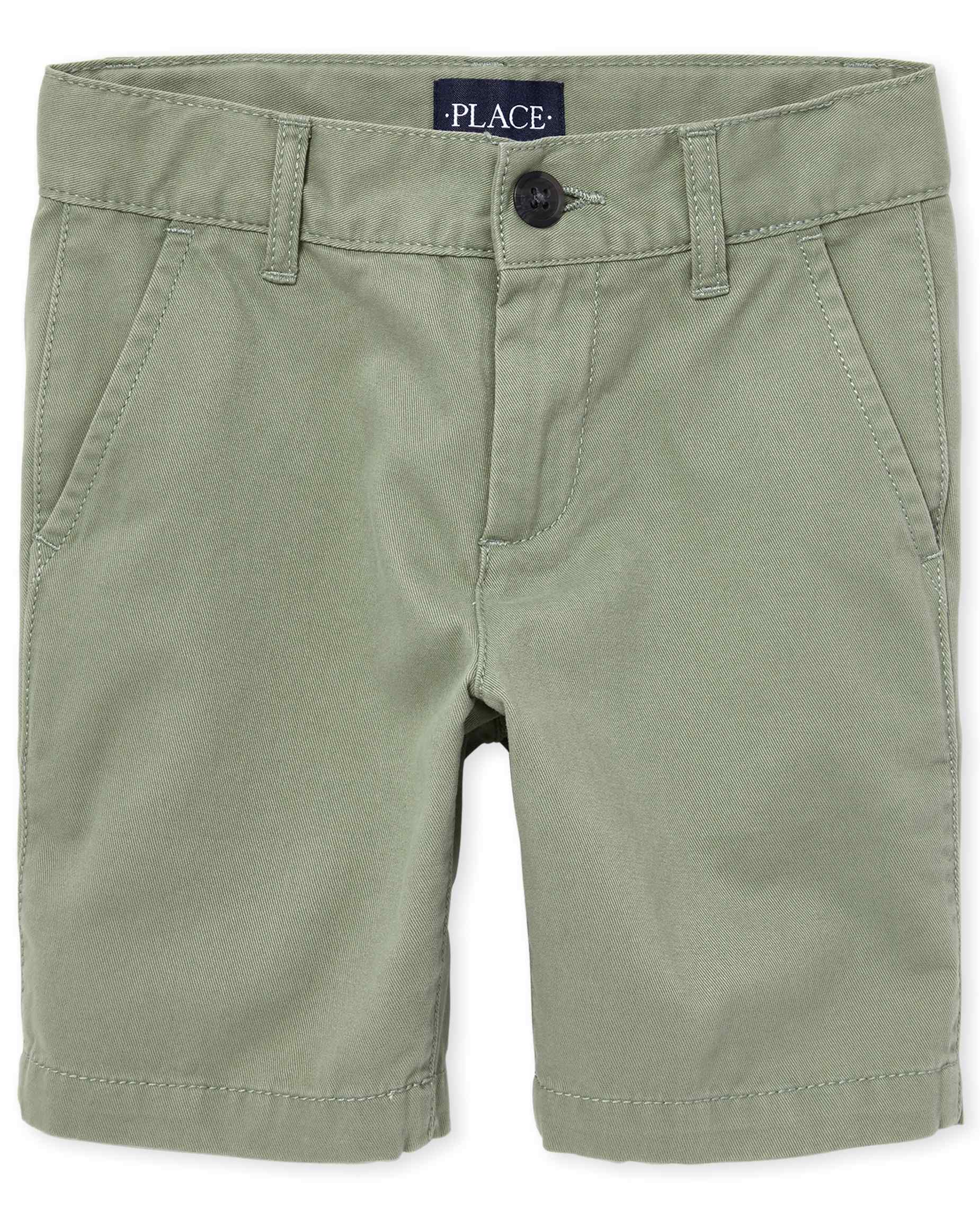 Boys Woven Chino Shorts BLUE The Children's Place